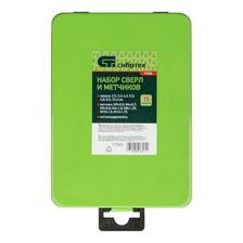 Набор сверл Сибртех 2.5-10.2, метчиков М3-М12, 15 предметов - изображение 8