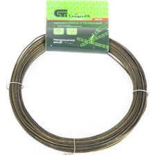 Проволока стальная 25 м, вязальная, термообработанная 1.4 мм Сибртех - изображение 2