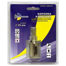 Коронка алмазная по керамике и кафелю с центрирующим сверлом 25 мм - изображение 4