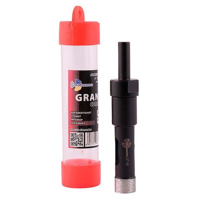 Коронка алмазная по керамике и кафелю с центрирующим сверлом 25 мм - изображение 6