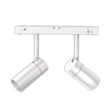 Трековый точечный светильник 2х5Вт CRI90 4000К гр. 15° IP20 NO DIM 48B белый - изображение 3