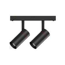 Трековый точечный светильник 2х5Вт, CRI90, 4000К, гр. 24°, IP20, DALI, 48B, черный - изображение 4