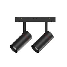 Трековый точечный светильник 2х5Вт CRI90 4000К гр. 36° IP20 NO DIM 48B черный - изображение 3
