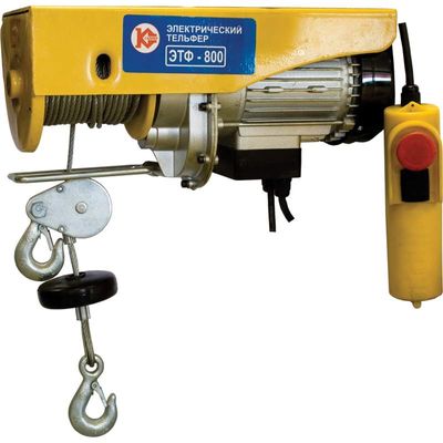 Электротельфер Калибр ЭТФ-250 - изображение 8