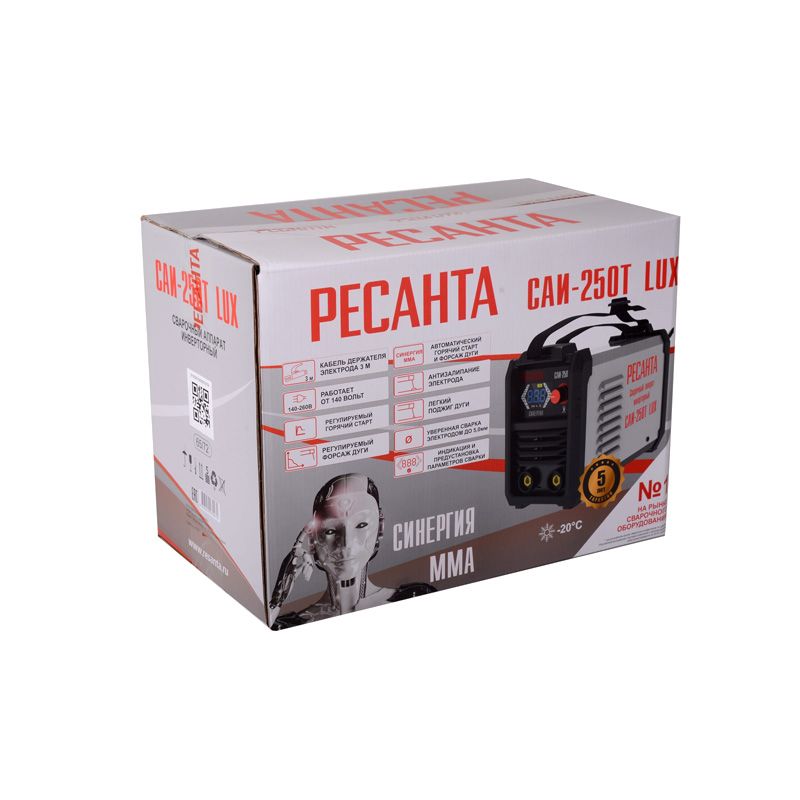 Сварочный аппарат инверторный Ресанта САИ-250Т LUX - изображение 8