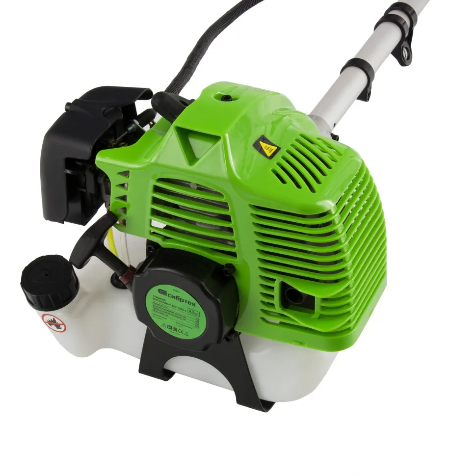 Триммер бензиновый Сибртех БКС 2500-2, 43 см3, 2.5 л. с, разъемная штанга, 2 части - изображение 4