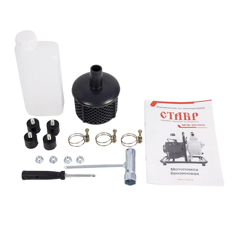 Мотопомпа бензиновая СТАВР МПБ-25/1470 - изображение 5