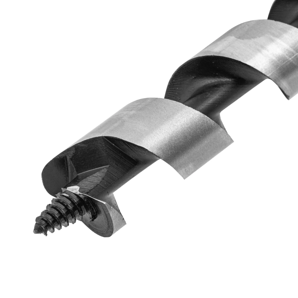 Сверло по дереву шнековое, 25х230 мм, шестигранный хвостовик Matrix - изображение 2