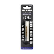 Сверло по металлу 2.5x57(30)мм (2шт) Hilberg Cobalt 5% TOP, CO025 - изображение 4