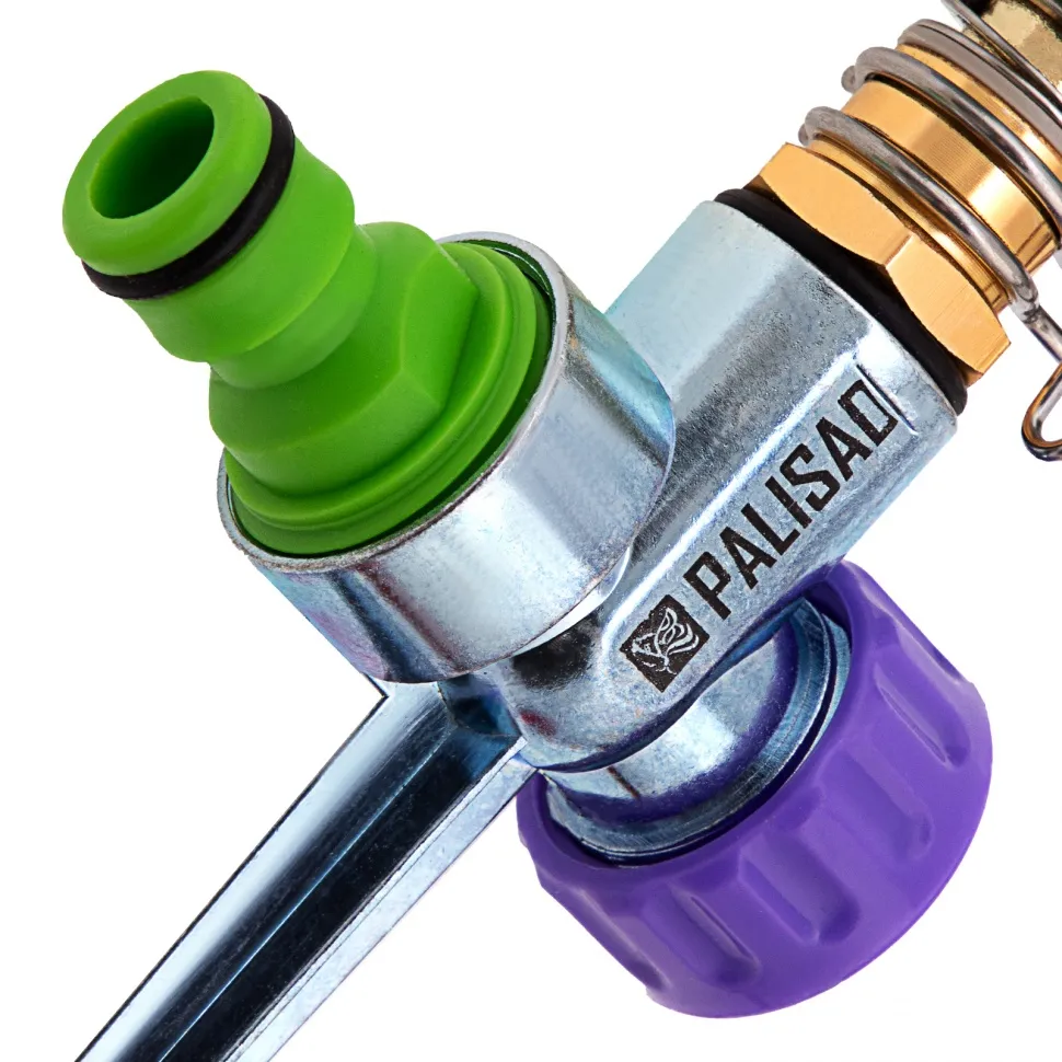 Разбрызгиватель латунный, импульсный, с регулировкой угла горизонт распыления до 26 м Palisad - изображение 4