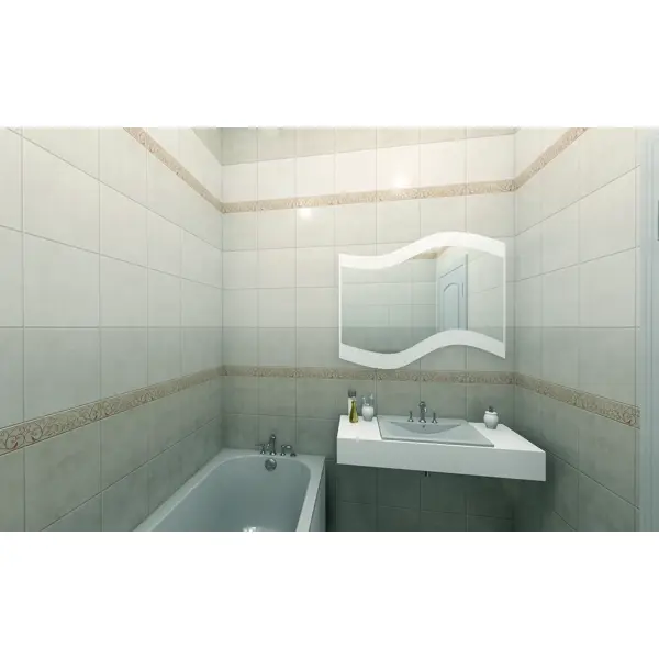 Стеновая панель ПВХ КРОНАПЛАСТ Париж 2700x250x8 мм 0.675 м2 - изображение 4