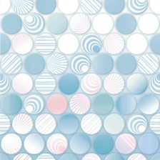 Стеновая панель ПВХ КРОНАПЛАСТ Бризоль 2700x250x8 мм голубой 0.675 м2 - изображение 7