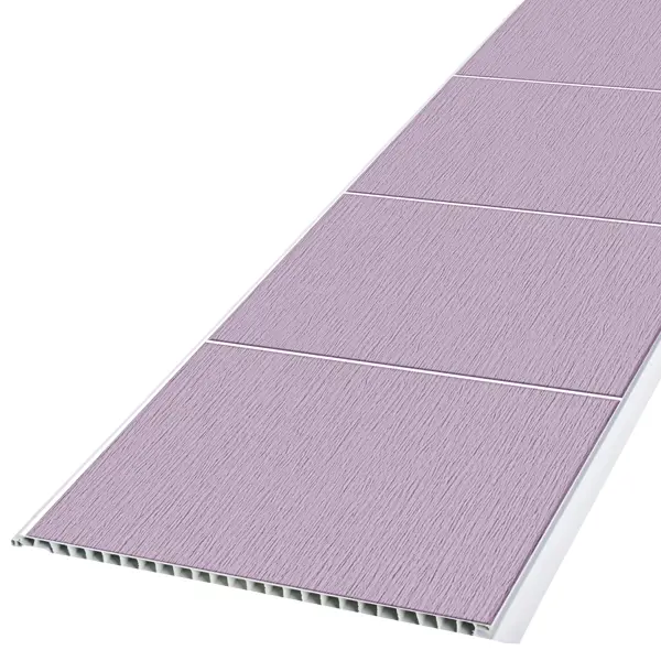 Комплект стеновых панелей ПВХ ИНТЕРПРОФИЛЬ Сальвия 2700x250x8 мм 1.35 м2 2шт - изображение 3