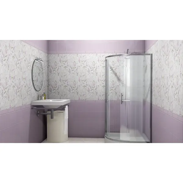 Комплект стеновых панелей ПВХ ИНТЕРПРОФИЛЬ Сальвия 2700x250x8 мм 1.35 м2 2шт - изображение 5