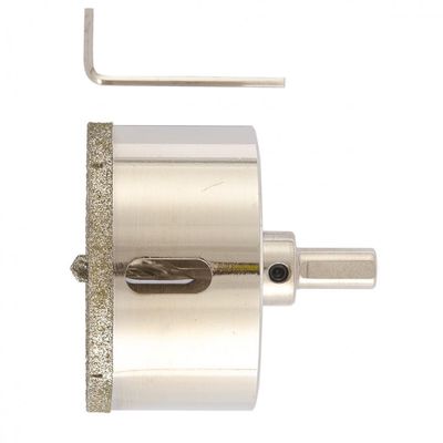 Сверло алмазное по керамограниту, 28х67 мм, трехгранный хвостовик Matrix - изображение 10