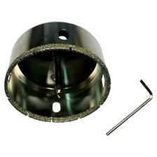 Коронка алмазная с центрирующим сверлом по керамограниту и керамике 28 мм РОСОМАХА - изображение 2