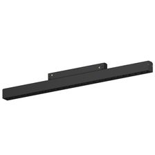 Трековый светодиодный линейный светильник 28W, CRI90, 3000К, угол 45°, IP20, NO DIM, 48B, черный - изображение 3