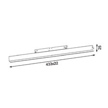 Трековый светодиодный линейный светильник 28W, CRI90, 4000К, угол 100°, IP20, NO DIM, 48B, чёрный - изображение 4