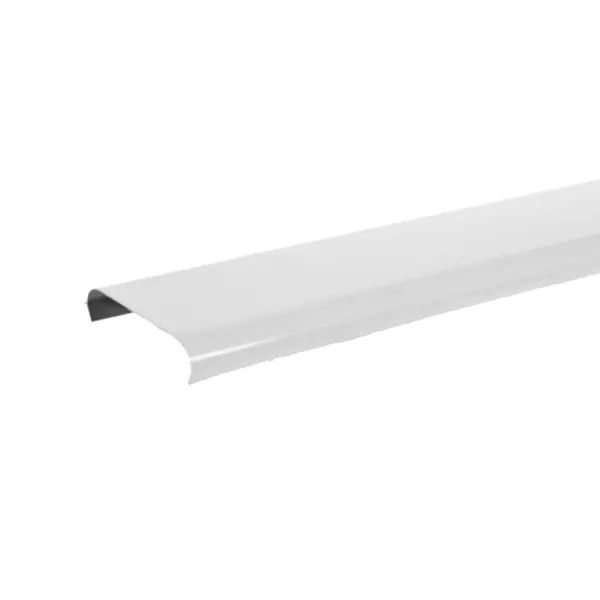 Набор реек БАРД 2x0,1 м цвет белый глянцевый, без раскладки - изображение 2