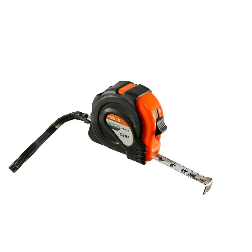 Рулетка мини 2x11.5мм, обрезиненный корпус, Sturm! 2010-12-2-12 - изображение 6