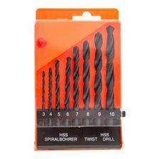 Набор сверл по металлу, 3-10 мм, (через 1 мм), HSS, 8 шт, цилиндрический хвостовик Sparta - изображение 5
