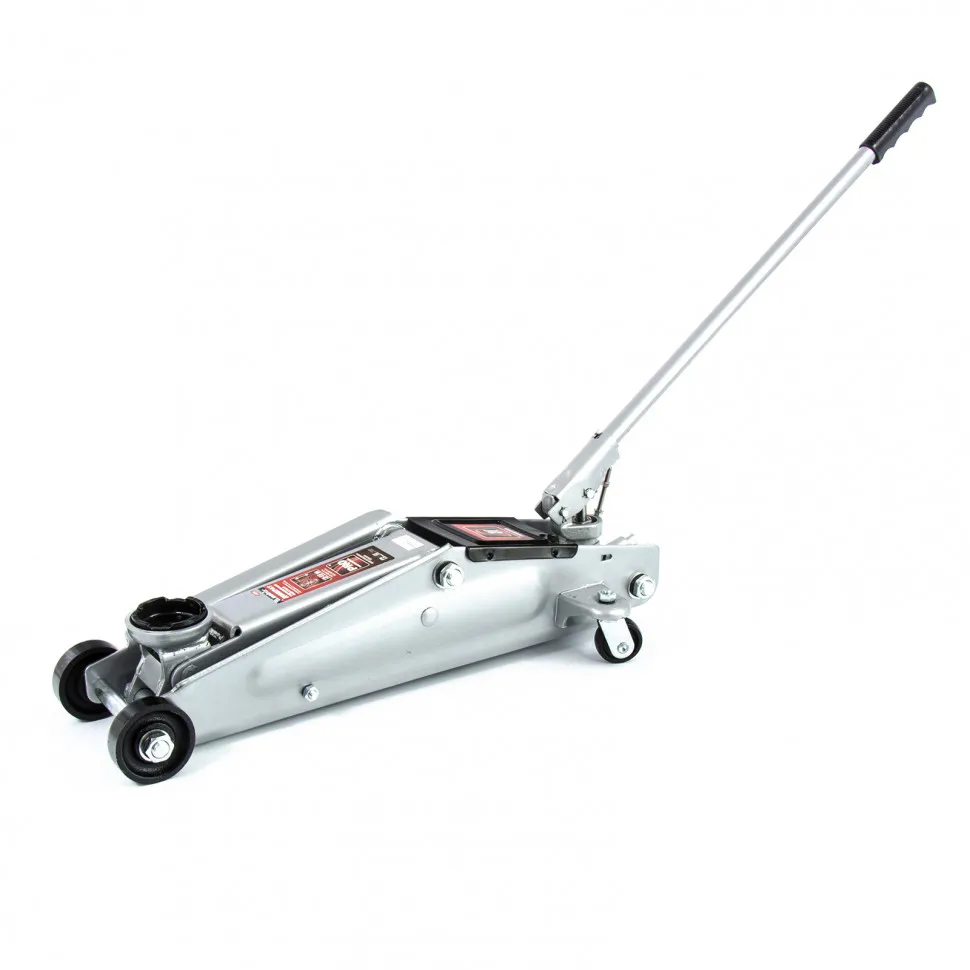 Домкрат гидравлический подкатной, 3 т, высота подъема 130-410 мм, поворотная ручка Matrix - изображение 3