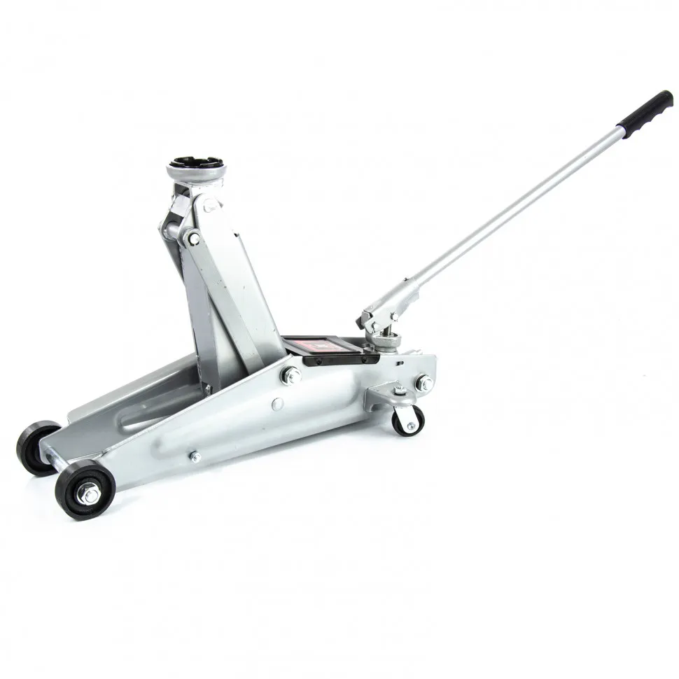 Домкрат гидравлический подкатной, 3 т, высота подъема 130-410 мм, поворотная ручка Matrix - изображение 4