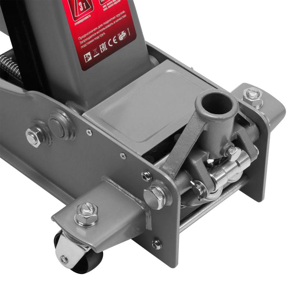 Домкрат гидравлический подкатной профессиональный, быстрый подъем, 3 т, 130-465 мм. Quick Matrix - изображение 10