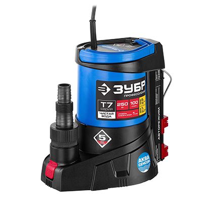 Дренажный насос ЗУБР Профессионал НПГ-Т3-1300 - изображение 12