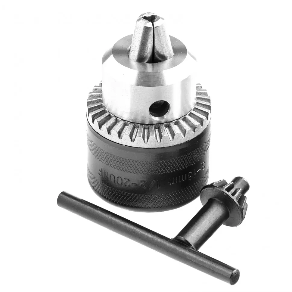 Патрон для дрели ключевой, 3-16 мм, 1/2 Сибртех - изображение 5