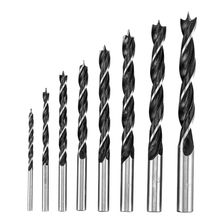 Набор сверл по дереву, 3-4-5-6-7-8-9-10 мм, 8 шт, цилиндрический хвостовик Sparta - изображение 6