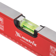 Уровень алюминиевый, фрезерованный, 3 глазка, 400 мм Matrix - изображение 6