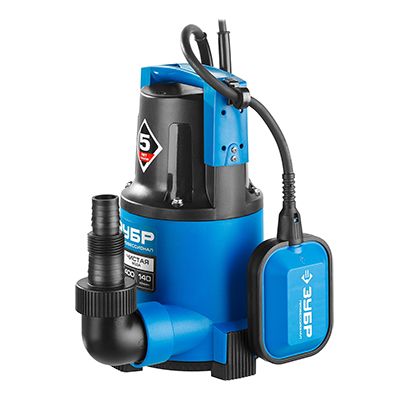 Дренажный насос ЗУБР Профессионал НПЧ-Т3-400 - изображение 2