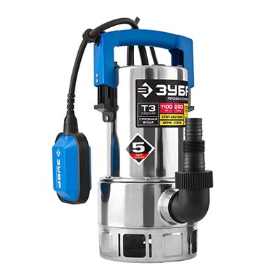 Дренажный насос ЗУБР Профессионал НПГ-Т3-550 - изображение 10