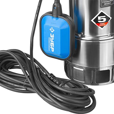 Дренажный насос ЗУБР Профессионал НПГ-Т3-750-С - изображение 2