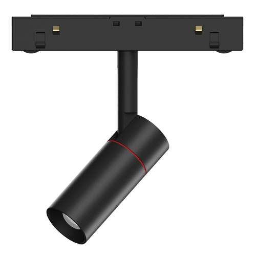 Трековый точечный светильник 3Вт, CRI90, 4000К, гр. 15°, IP20, DALI, 48B, черный