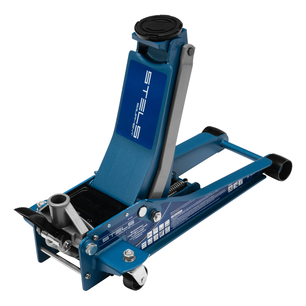 Домкрат гидравлический подкатной 3 т, быстрый подъем, Low profile quick lift, 75-505 мм, профессиона - изображение 3
