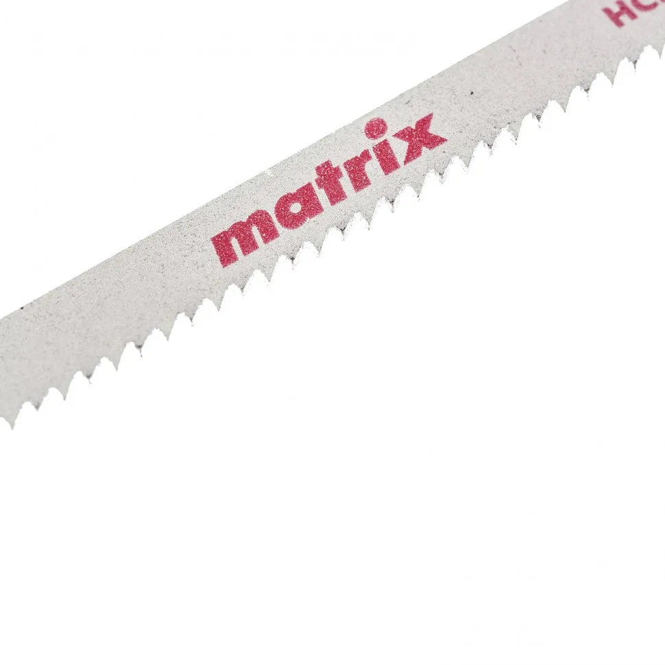 Полотна для электролобзика  по дереву, 3 шт, T111B, 75 x 2 мм, HCS Matrix - изображение 2