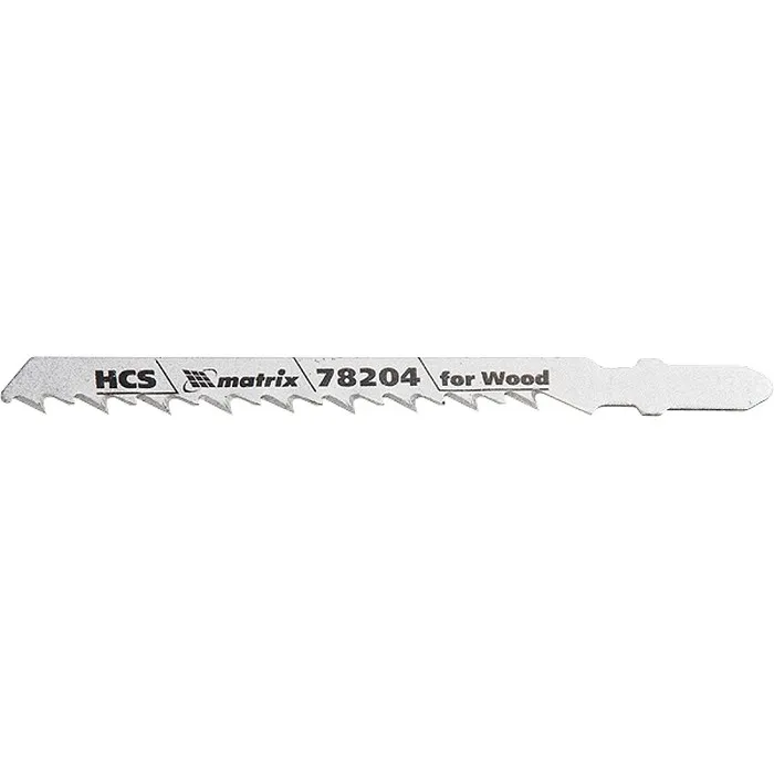 Полотна для электролобзика по дереву, 3 шт, T144D, 75х4 мм, HCS Matrix Professional
