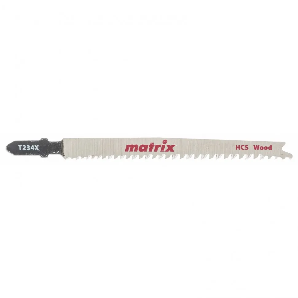 Полотна для электролобзика  по дереву, 3 шт, T234X, 90 x 2-3 мм, HCS Matrix