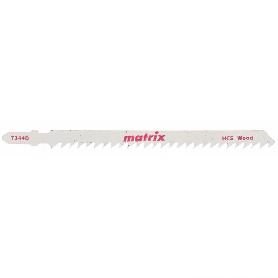 Полотна для электролобзика  по дереву, 3 шт, T344D, 110 x 4 мм, HCS Matrix