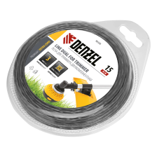 Леска для триммера двухкомпонентная, квадратная 3 мм x 15 м Extra cord - изображение 5