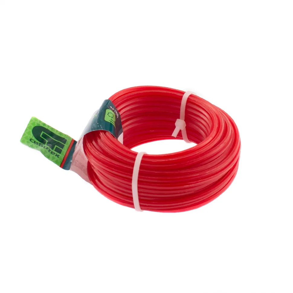 Леска для триммера семь граней, 3.0 ммх10 м, Россия Сибртех - изображение 3