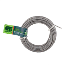 Леска для триммера квадратная витая, армированная алюминием, 3.0 ммх10 м, Россия Сибртех - изображение 4