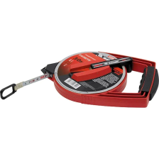 Рулетка геодезическая, 30 мх12,5 мм, металлическая лента, закрытый корпус Matrix - изображение 2