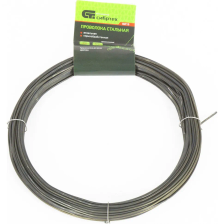 Проволока стальная 30 м, вязальная, термообработанная 2 мм Сибртех - изображение 2