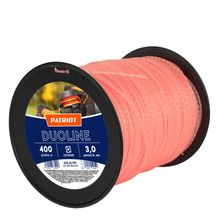 Леска для триммера 3,0мм Patriot Duoline 400м (скрученный квадрат, двухцветная) - изображение 5
