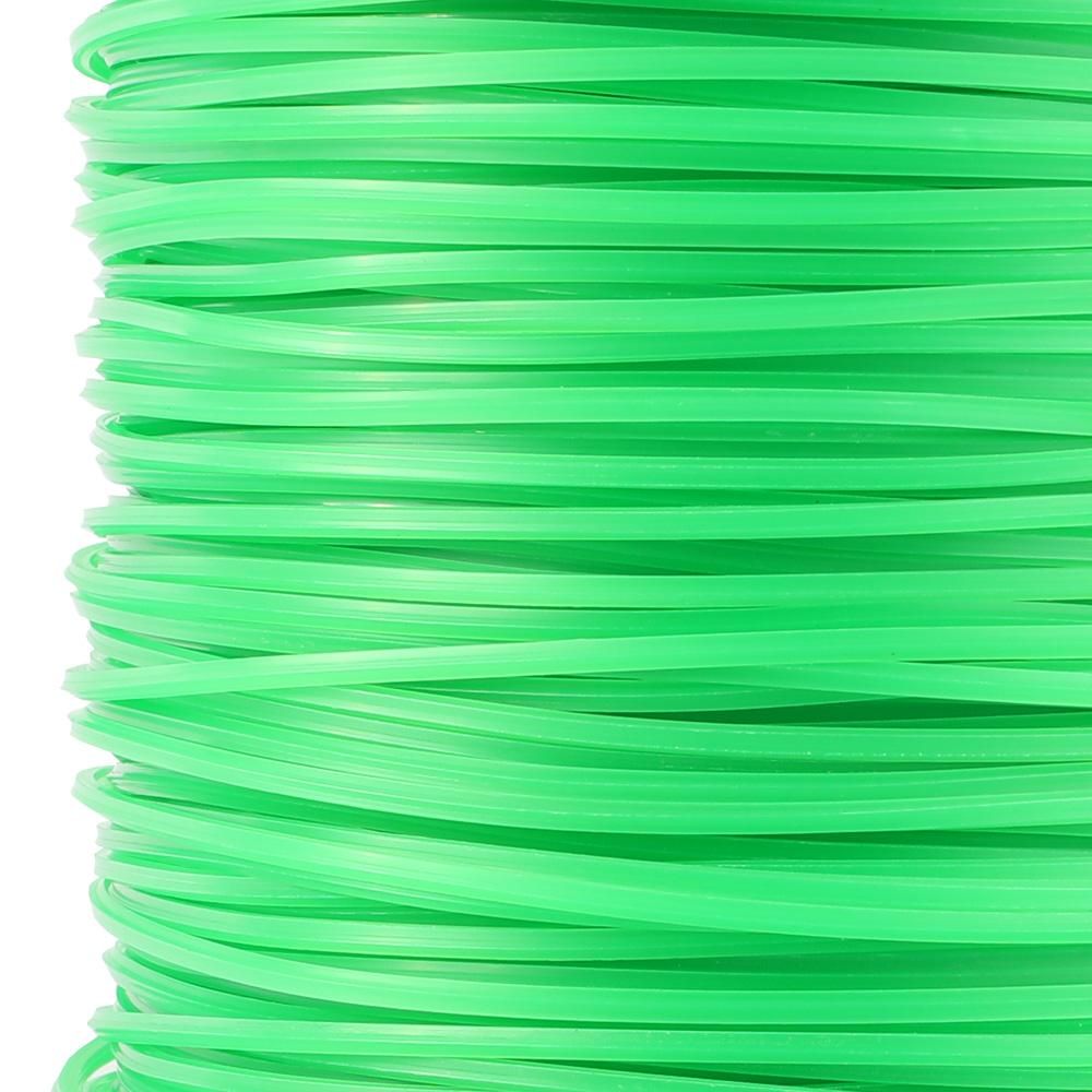 Леска для триммера 3,0мм Patriot Starline 400м (звезда, зеленая) - изображение 3