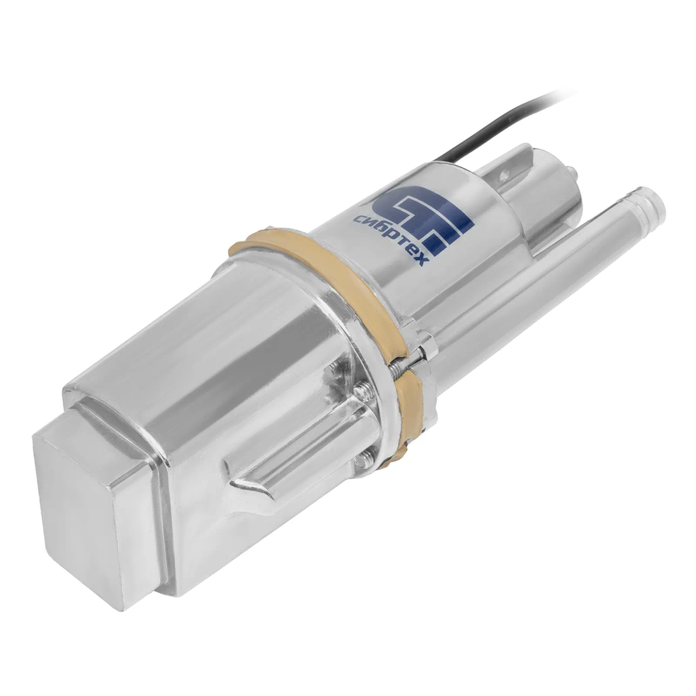 Вибрационный насос Сибртех СВН300-25, верхний забор, 300 Вт, напор 75 м, 1200 л/ч, кабель 25 м - изображение 3