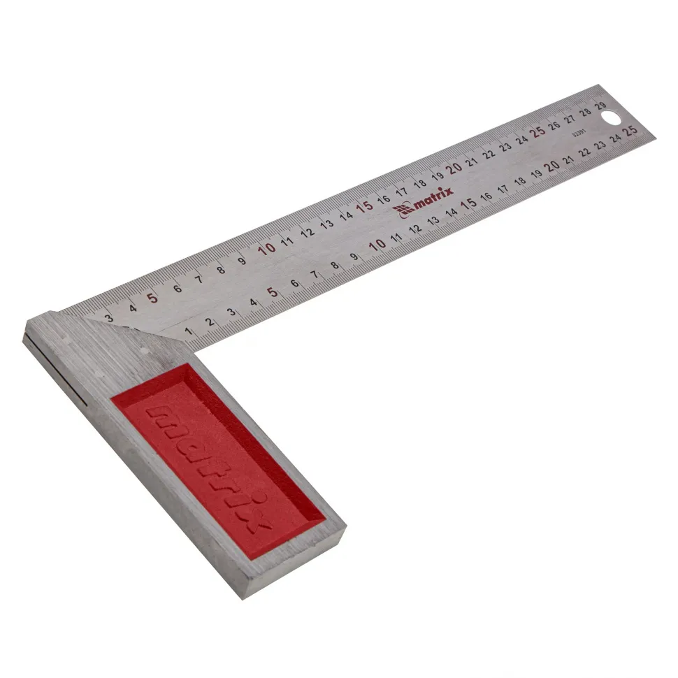 Угольник стальной, 300 мм, градуировка Matrix - изображение 2